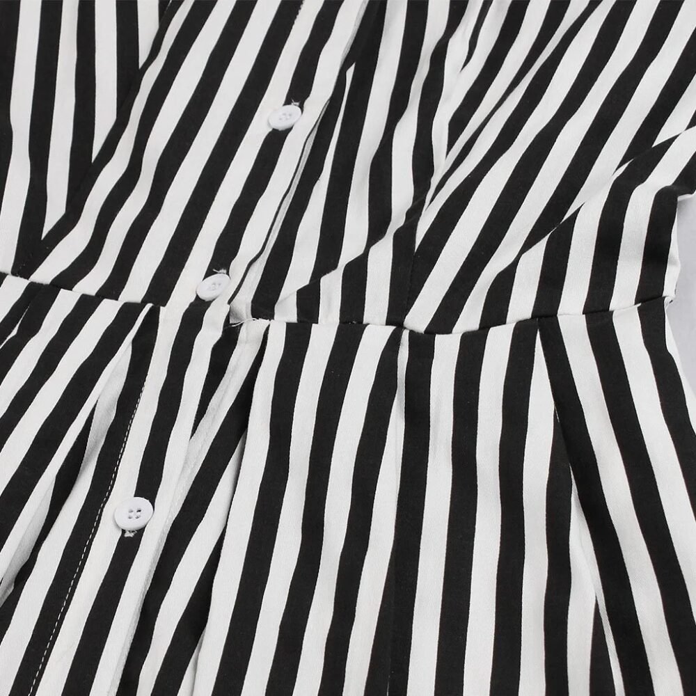 vintage stripe dress